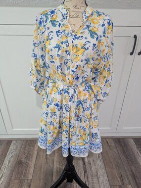 NWT H&M Lemon Dress Size Large